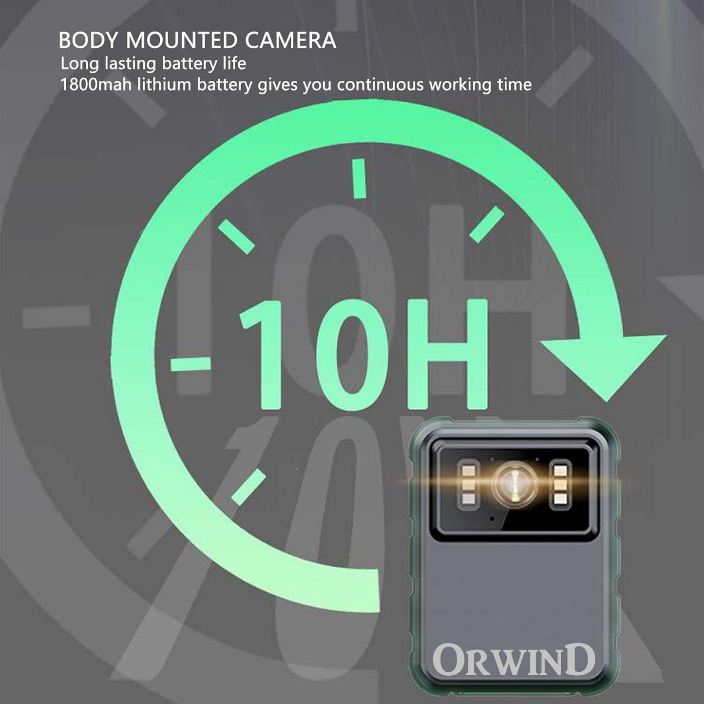 Orwind O1007 Body Worn Camera
