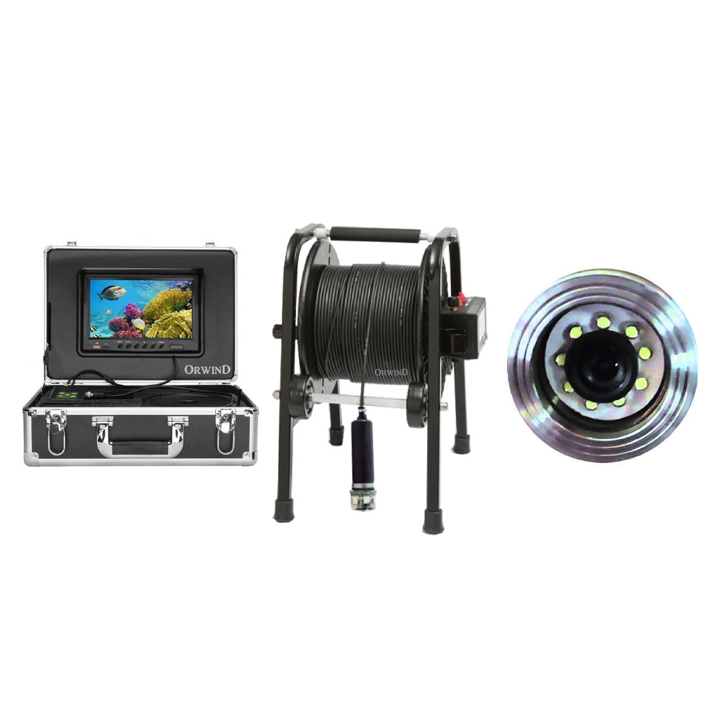 Orwind O3601 Borehole Borewell Underwater Inspection Camera Kit - 310 Metres