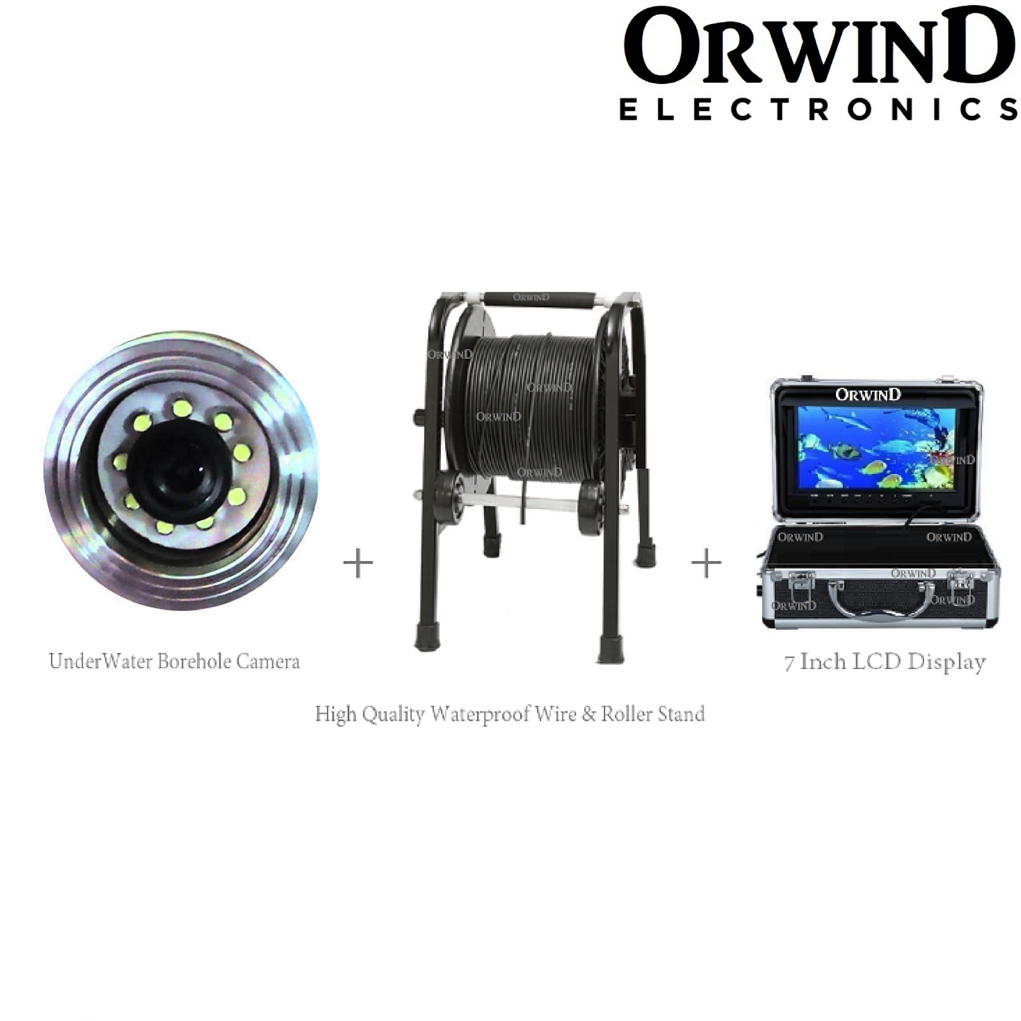 Orwind O4401 Borewell Camera Kit upto 1000 Feet Inspection