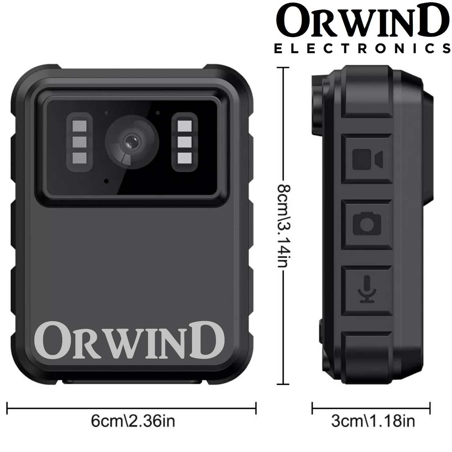 Orwind O1007 Body Worn Camera