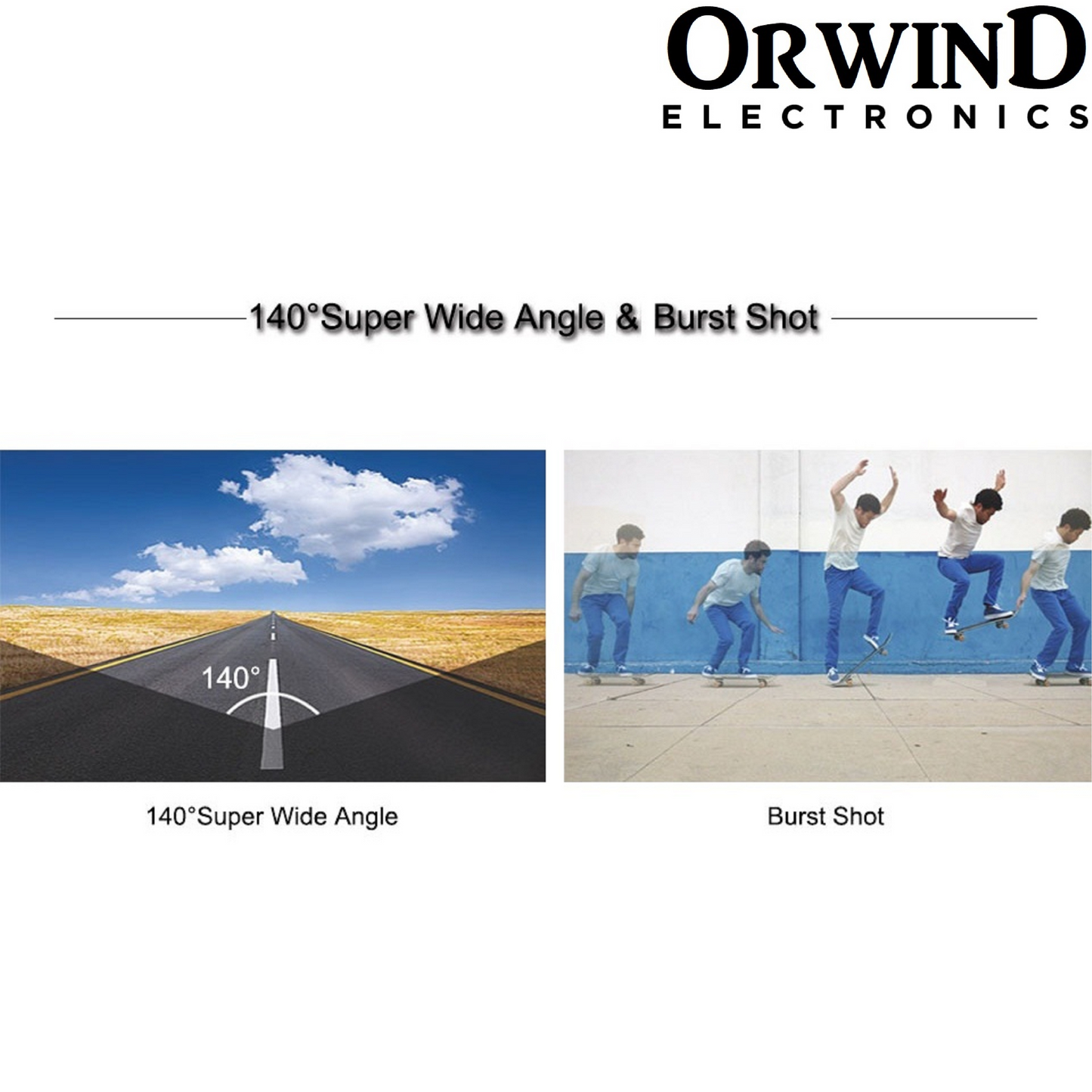 Orwind O1009 4G Body Worn Camera GSM Supported - 128GB