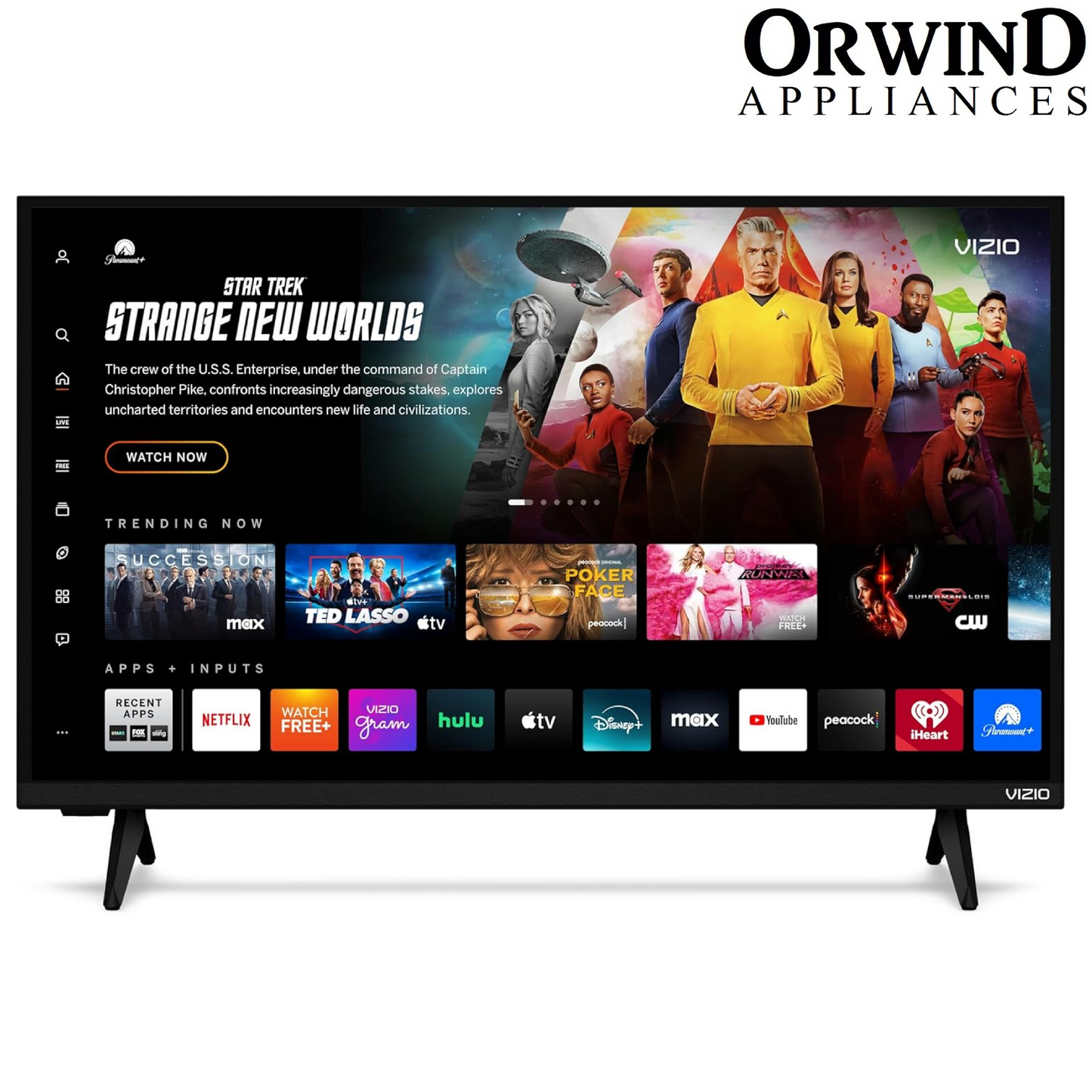 Orwind MS1201 LED TV - 32 Inches Smart TV