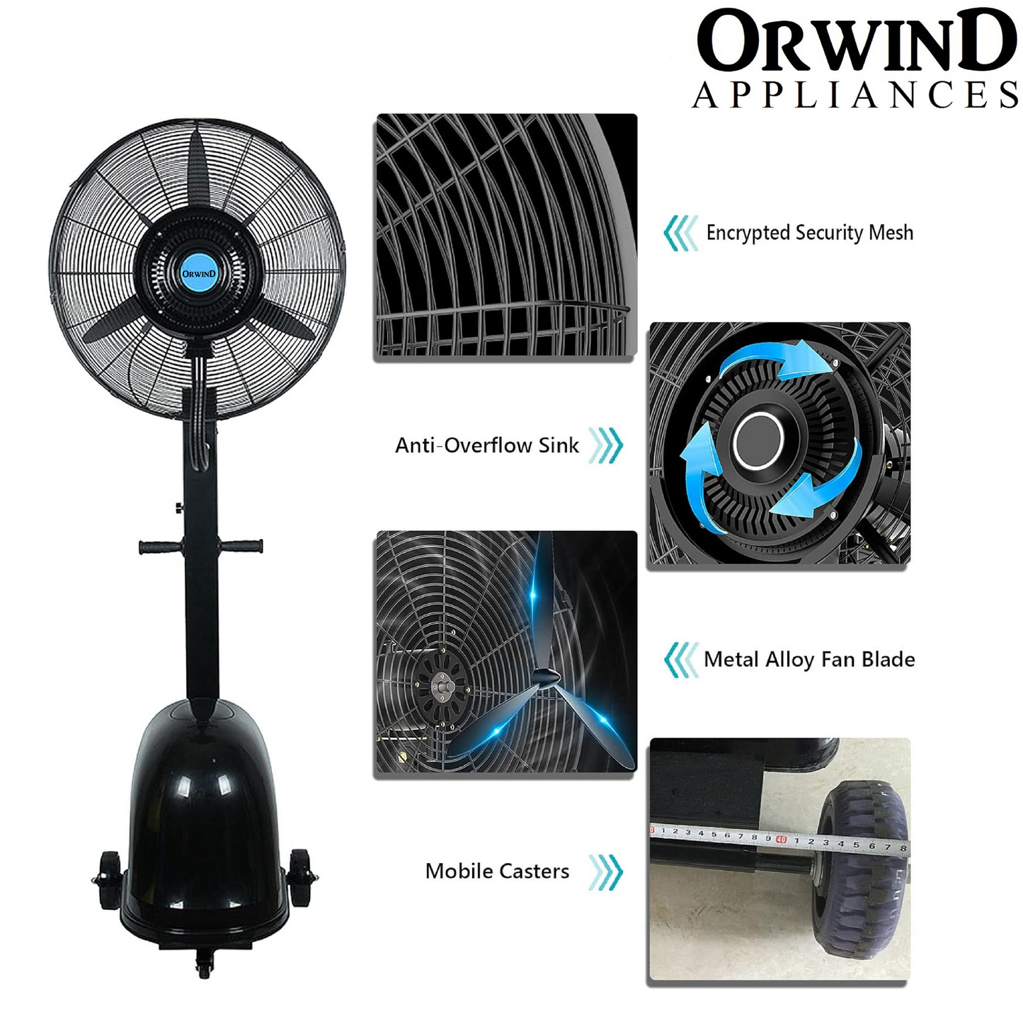 Orwind MS1002 Mist Fan