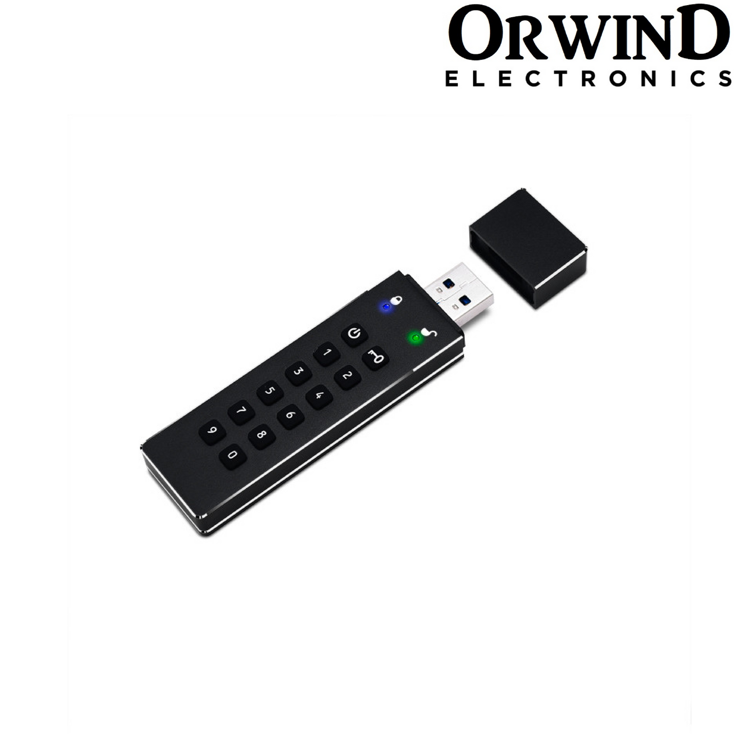 Orwind O1201 Password Protected Pendrive - 8GB