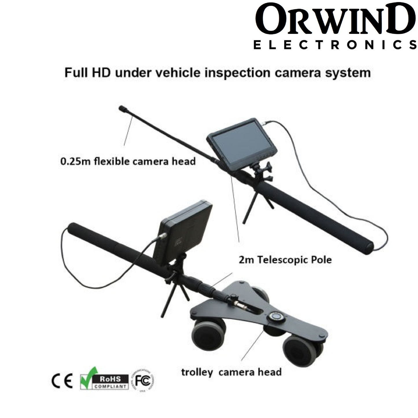 Orwind O5001 Under Vehicle Search Camera