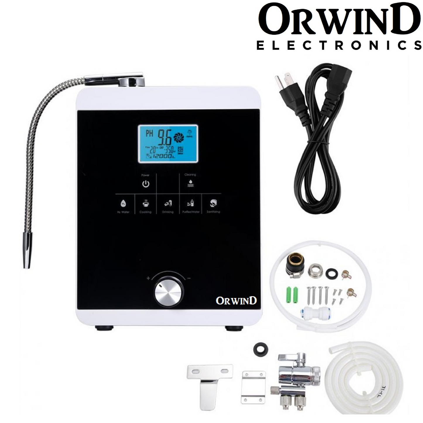 Orwind O7204 Alkaline Water Ionizer Machine