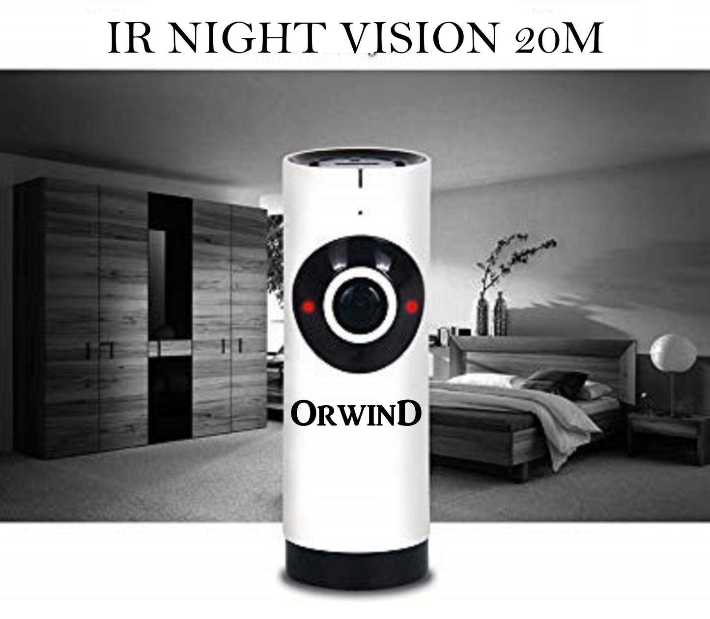 Orwind O4607 Wi-Fi Wireless Home Security CCTV Camera