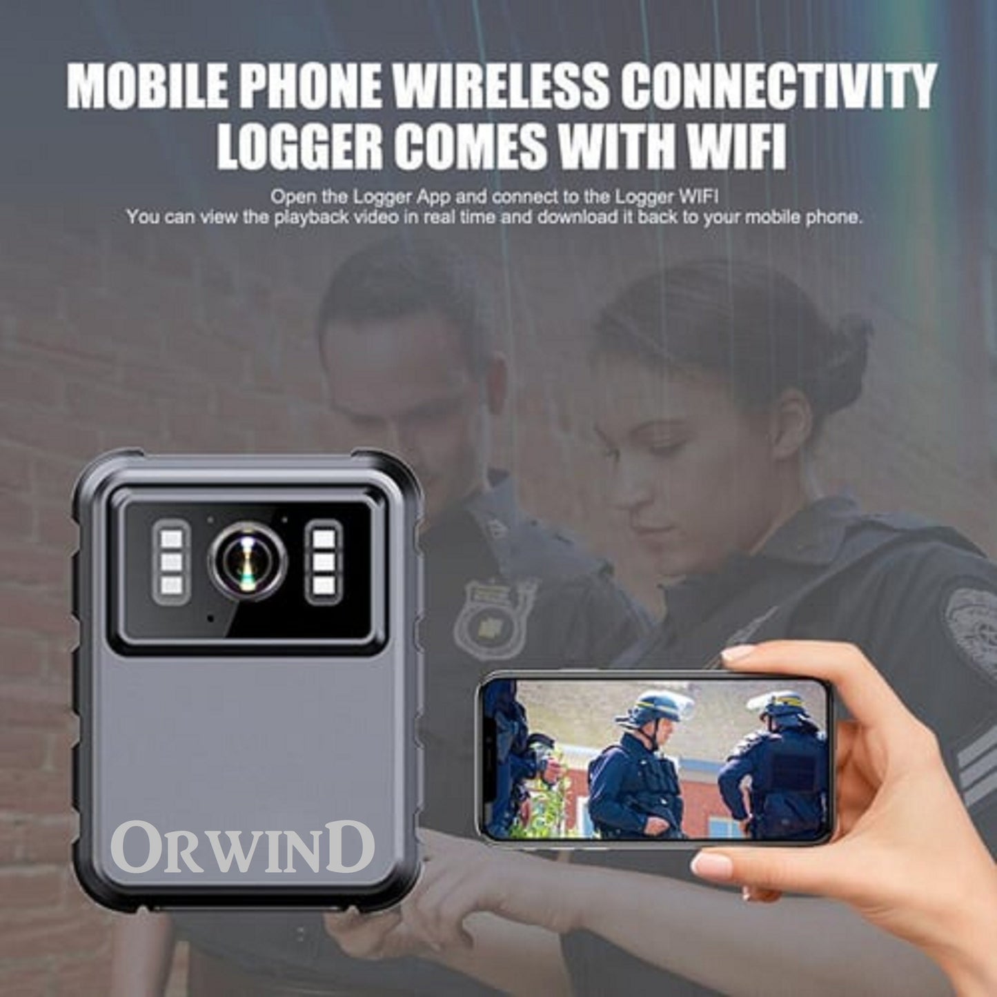 Orwind O1007 Body Worn Camera