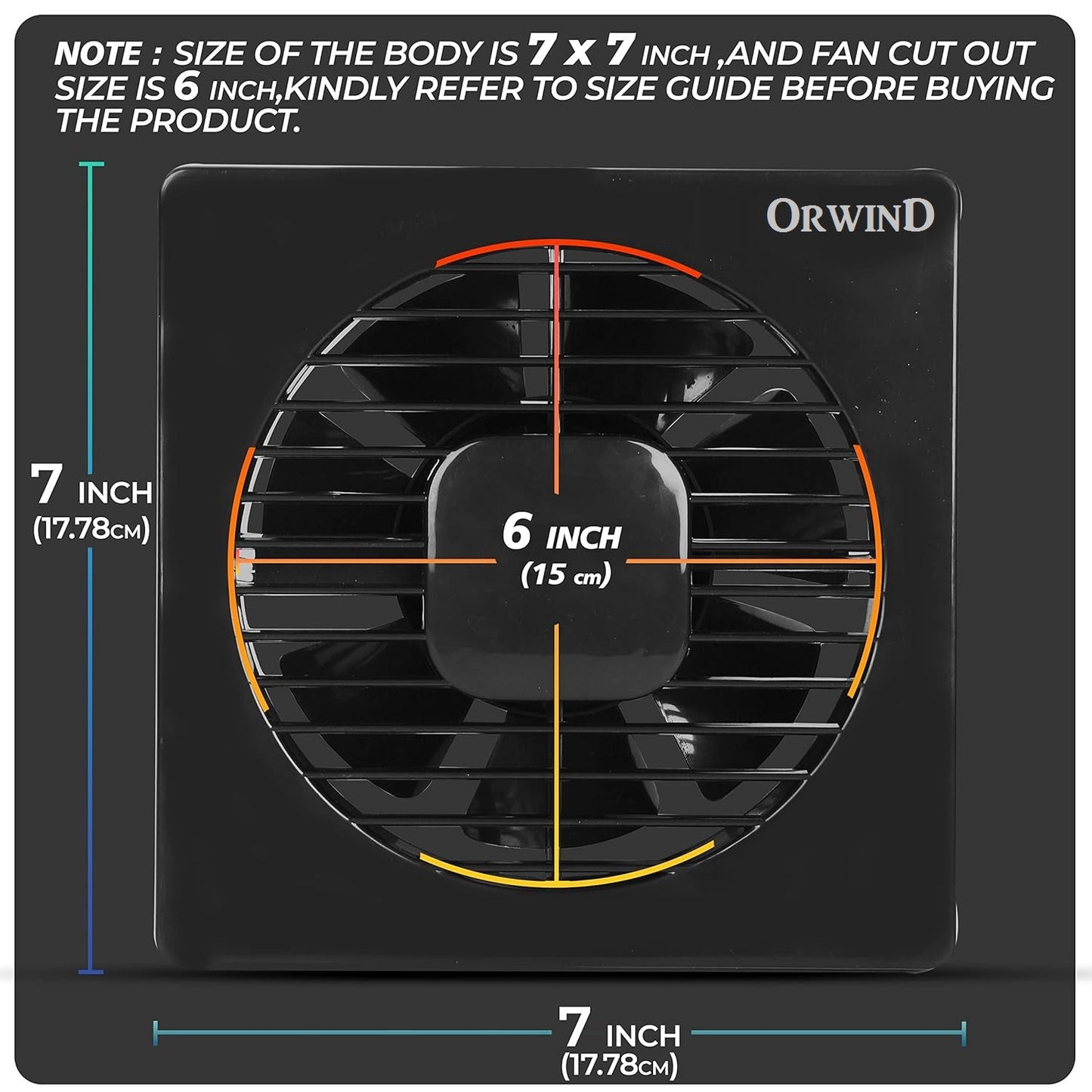 Orwind MA3000 Exhaust Fan