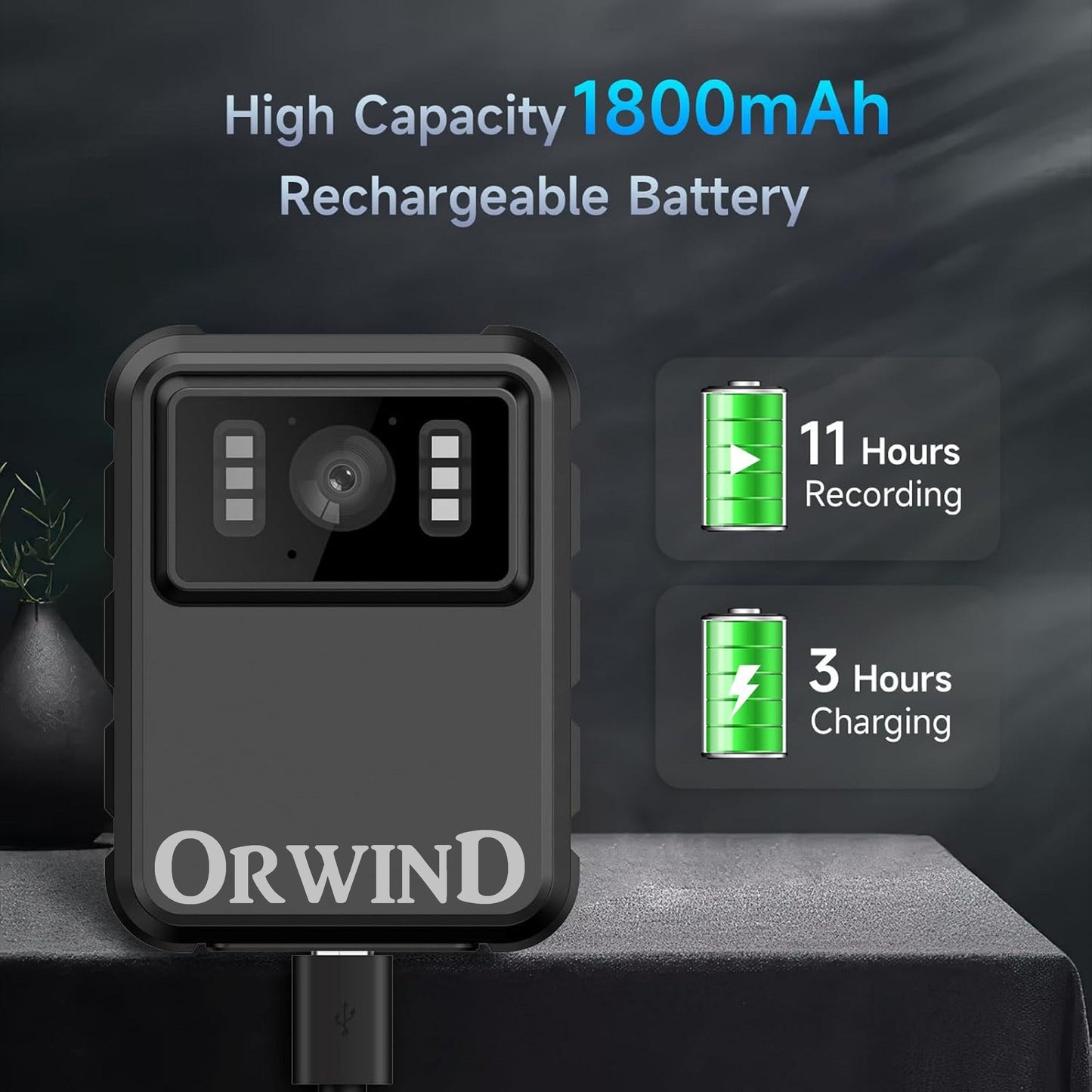 Orwind O1007 Body Worn Camera