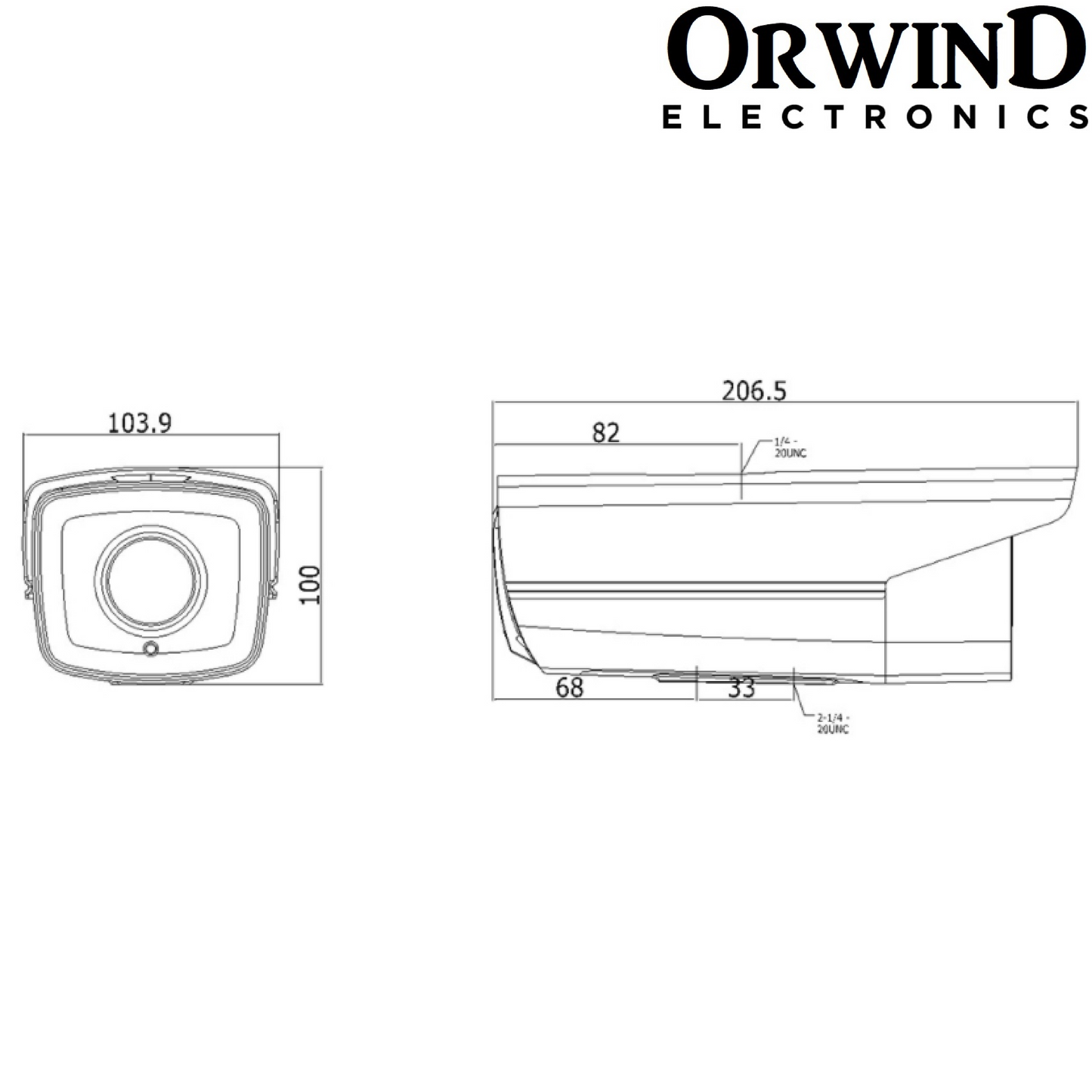 Orwind O4601 Wi-Fi Wireless CCTV Camera