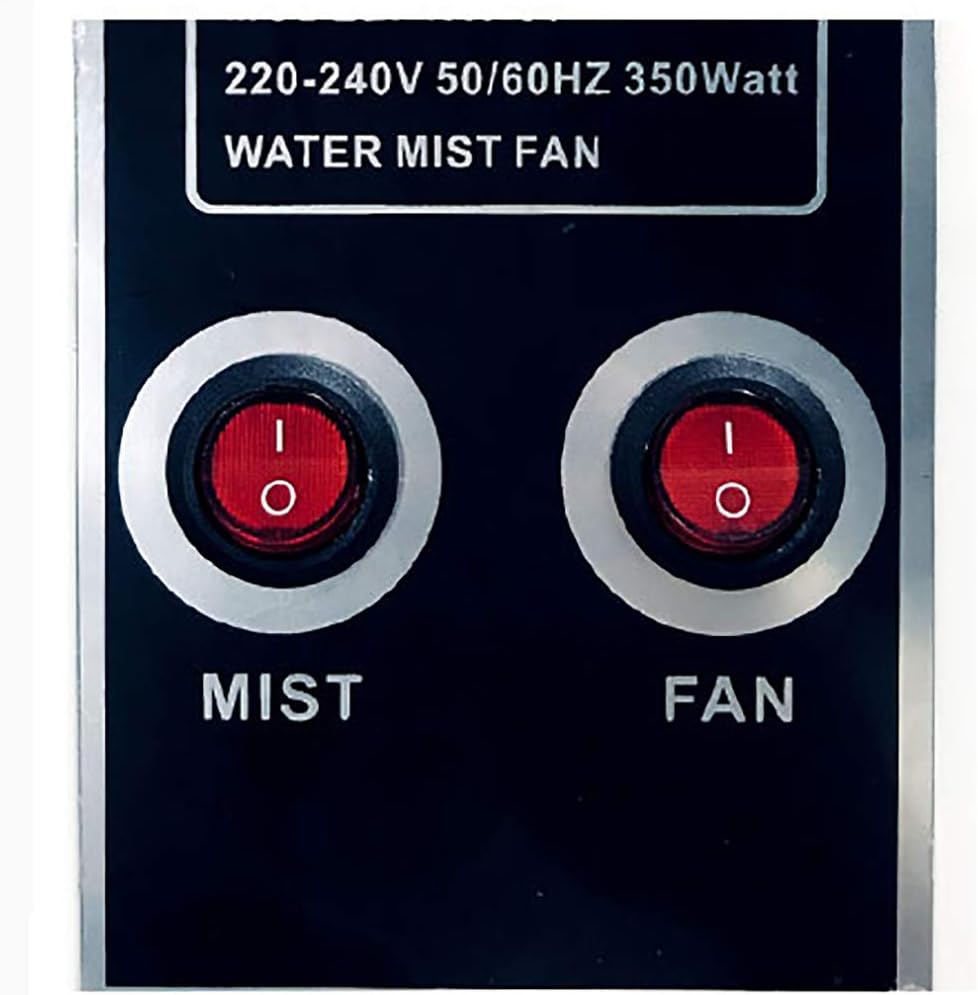 Orwind MS1003 Wall Misting Fogger Mist Fan