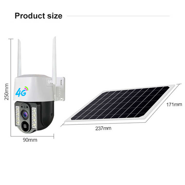 Orwind O1204 4G GSM Solar PTZ Camera