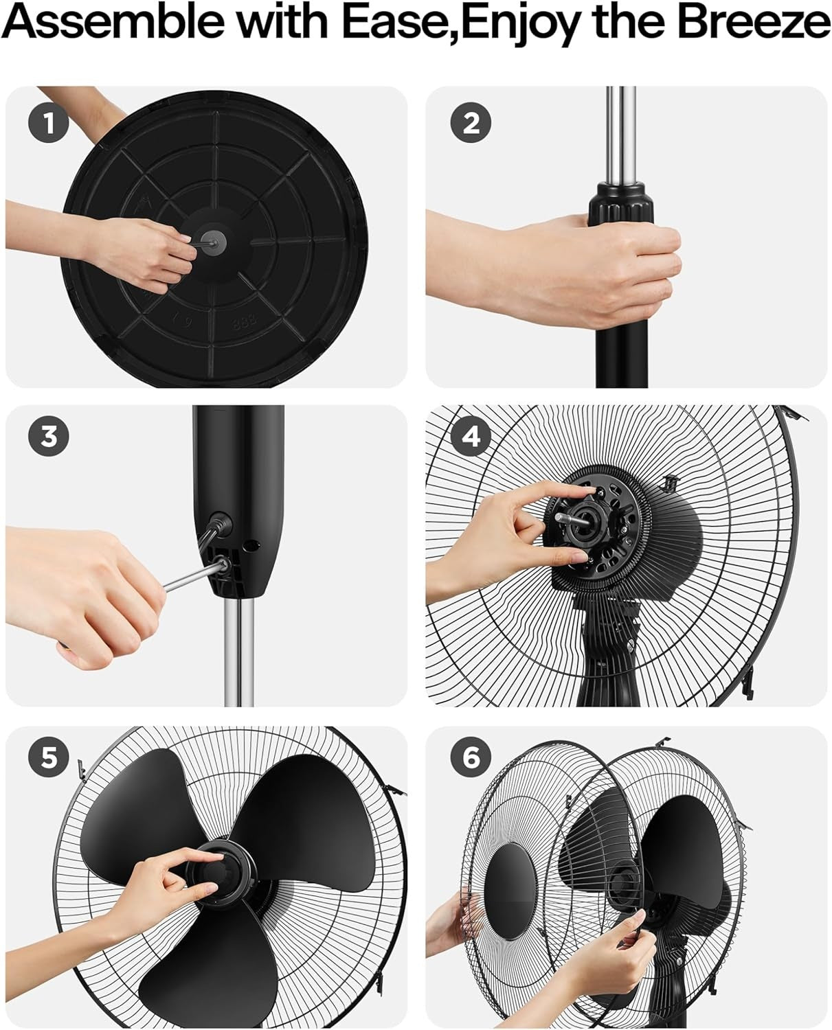 Orwind MA2000 Pedestal Fan