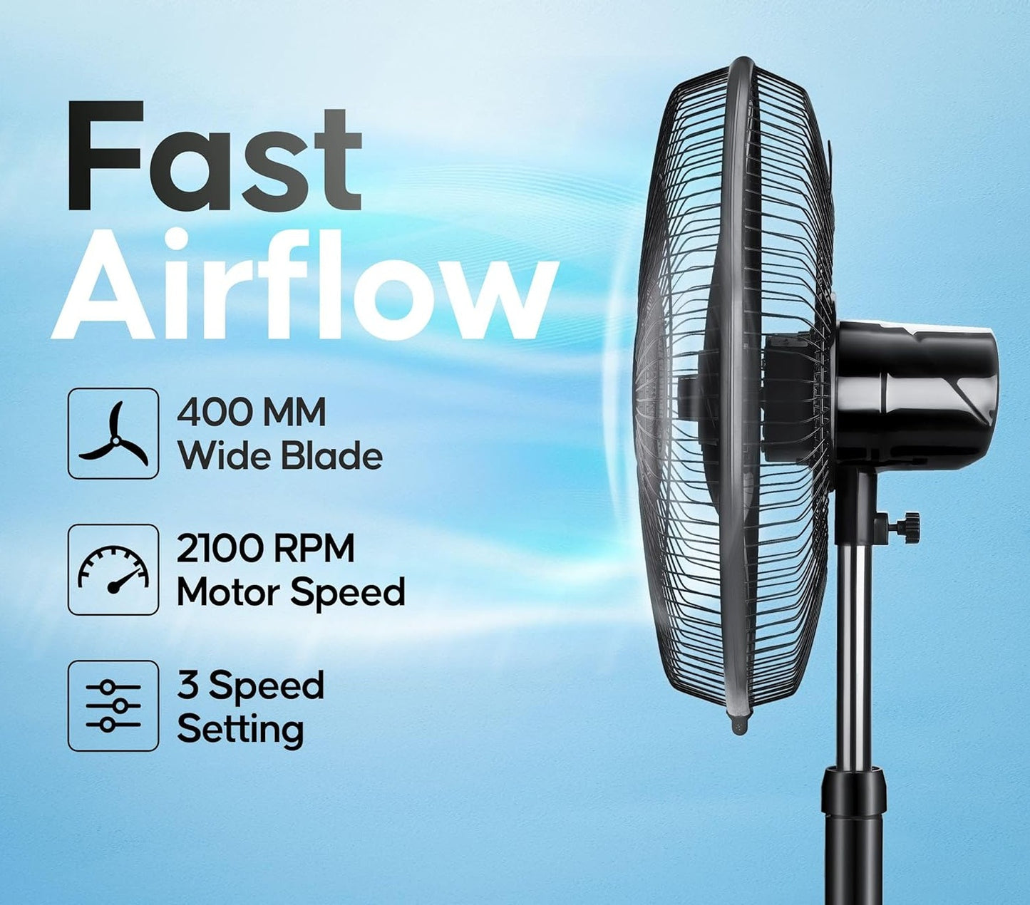 Orwind MA2000 Pedestal Fan