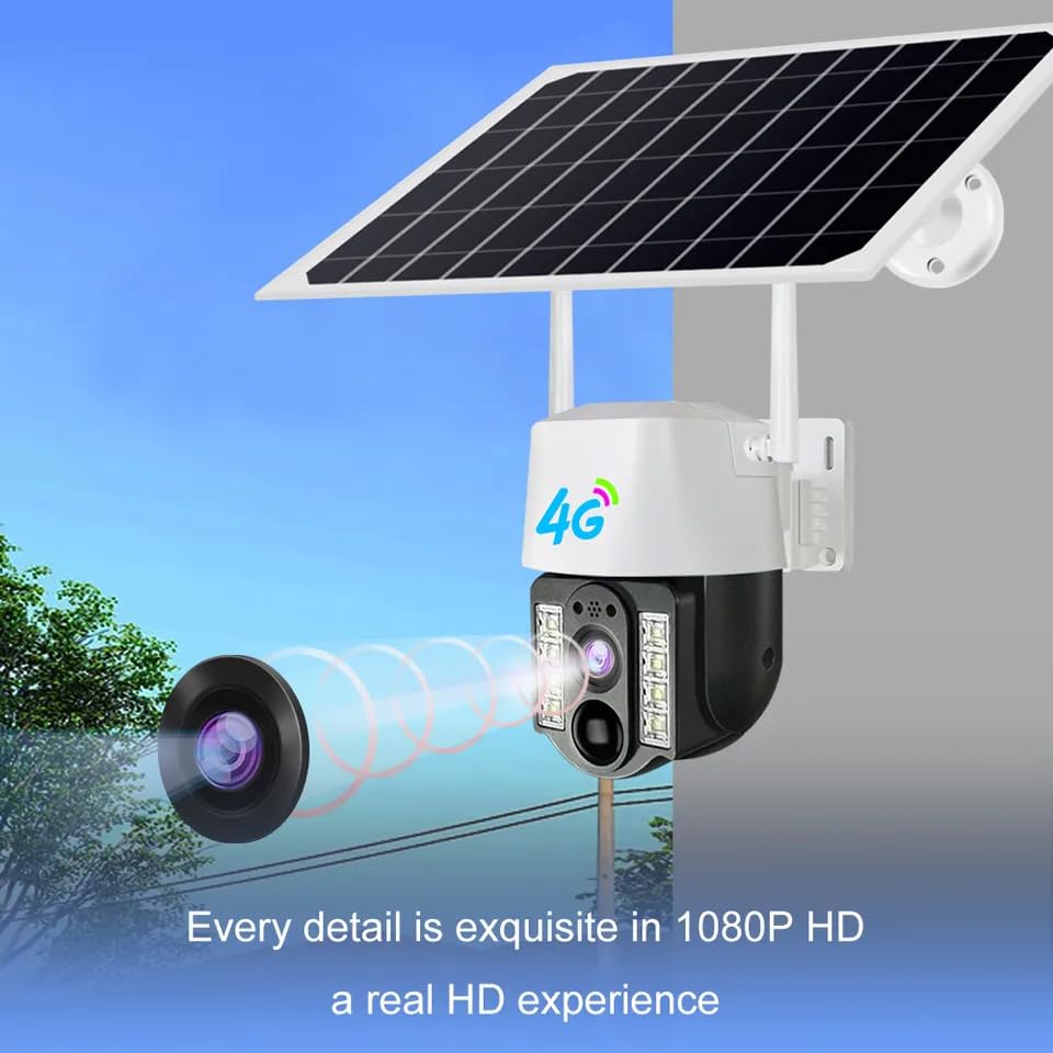 Orwind O1204 4G GSM Solar PTZ Camera