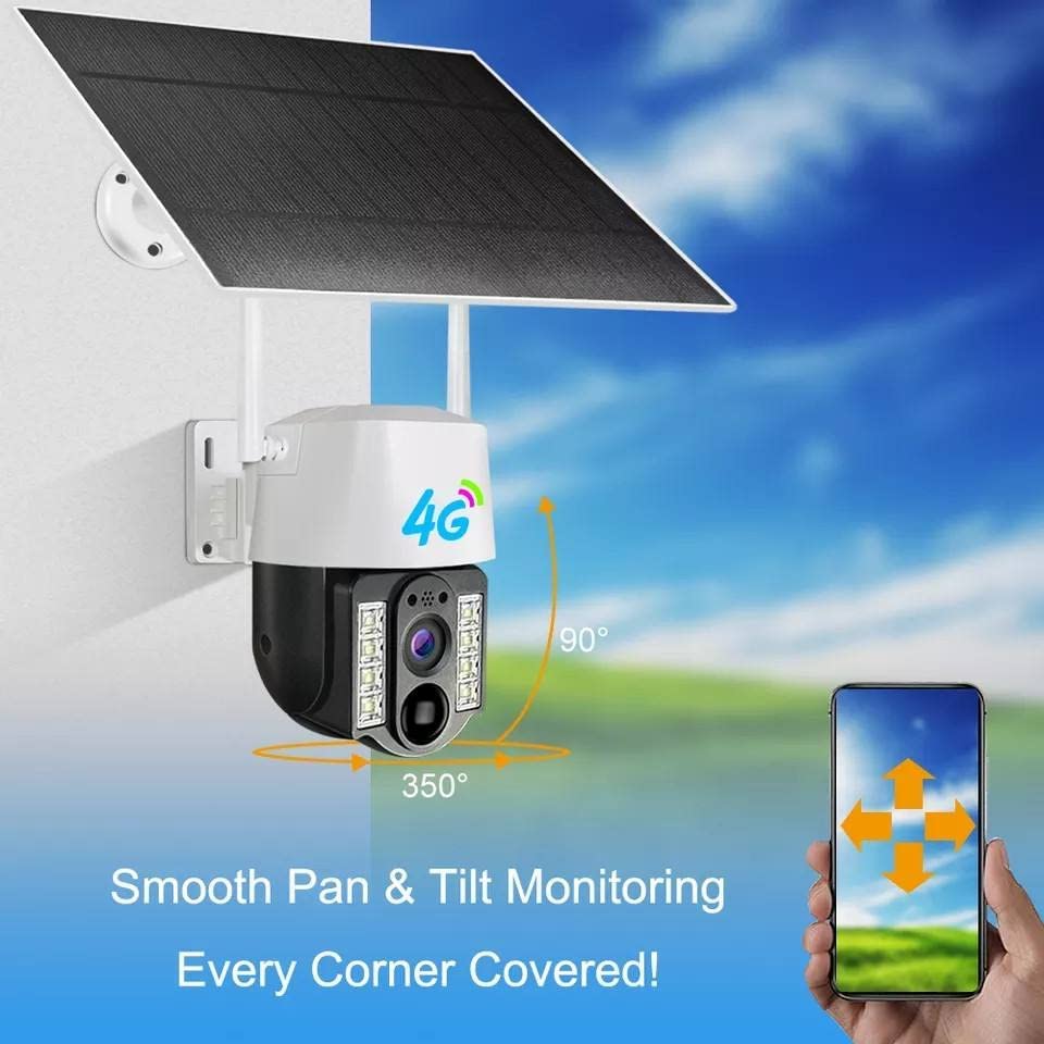 Orwind O1204 4G GSM Solar PTZ Camera
