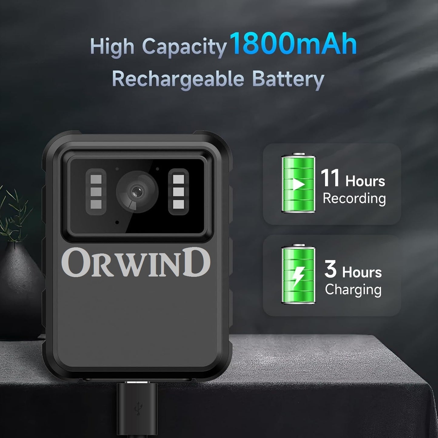 Orwind O1007 Body Worn Camera