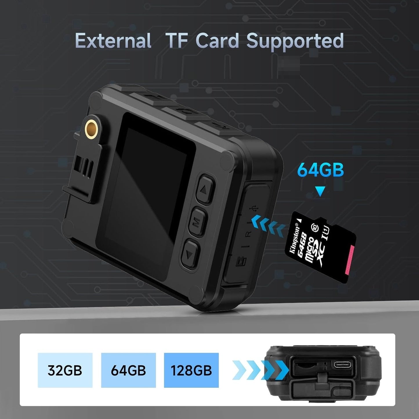 Orwind O1007 Body Worn Camera