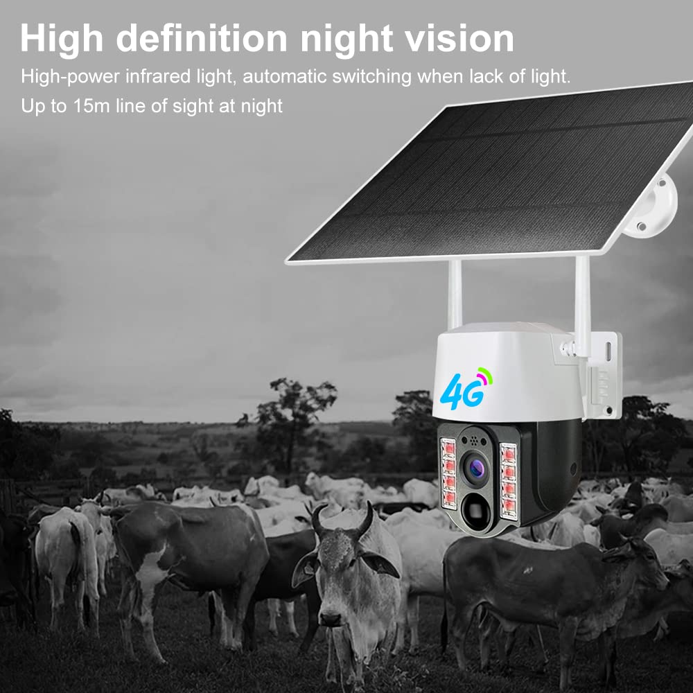 Orwind O1204 4G GSM Solar PTZ Camera