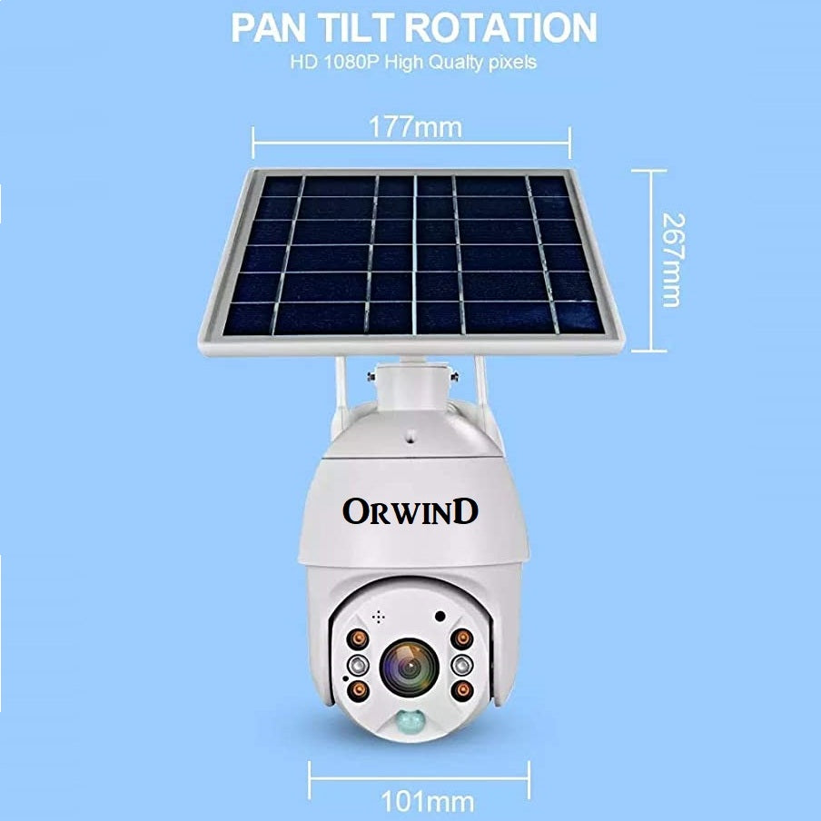 Orwind O1603 Solar PTZ Camera
