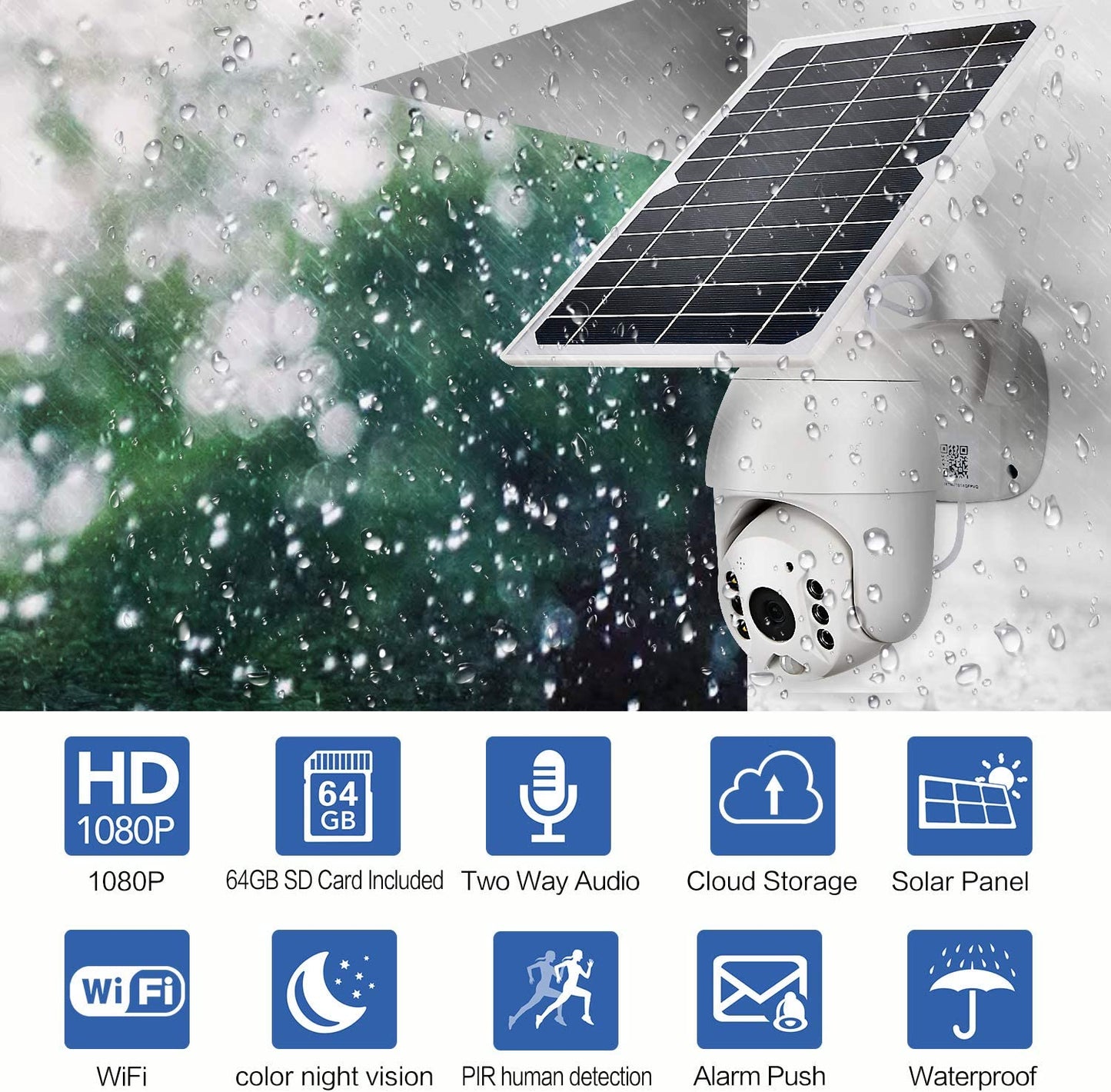 Orwind O1603 Solar PTZ Camera