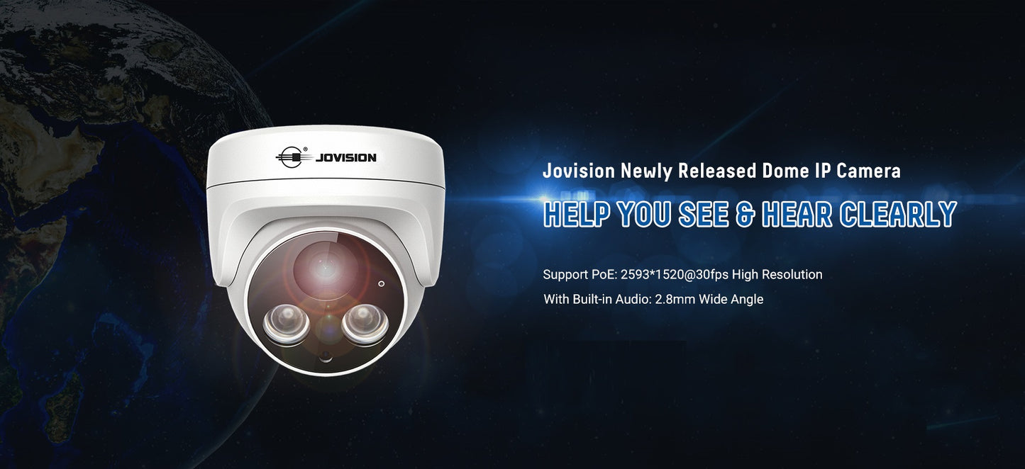 Jovision JVS002 IP Bullet Camera 960 - 1.3 MP