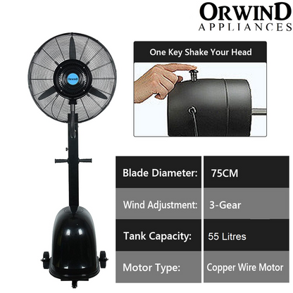 Orwind MS1002 Mist Fan