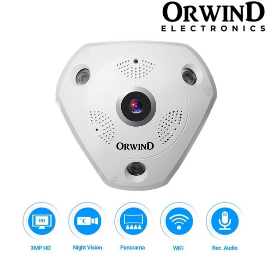 Orwind O4604 Wi-Fi Wireless Home Security CCTV Camera
