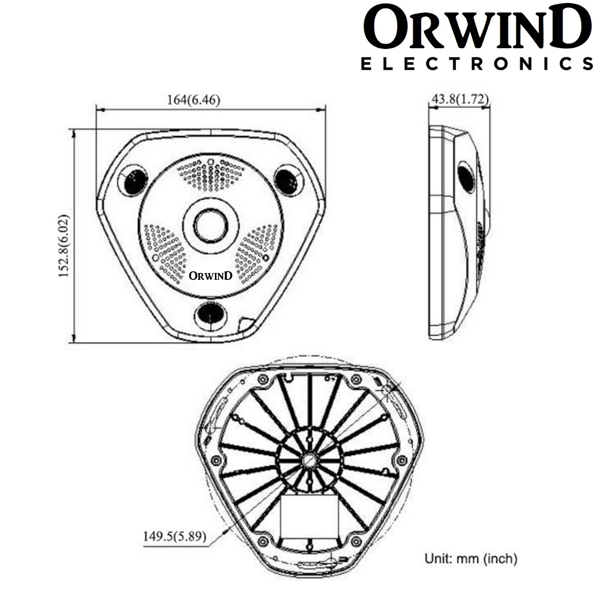 Orwind O4604 Wi-Fi Wireless Home Security CCTV Camera