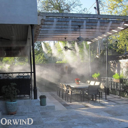 Orwind Mist Line System - 25 Nozzles Kit with Free Water Filter