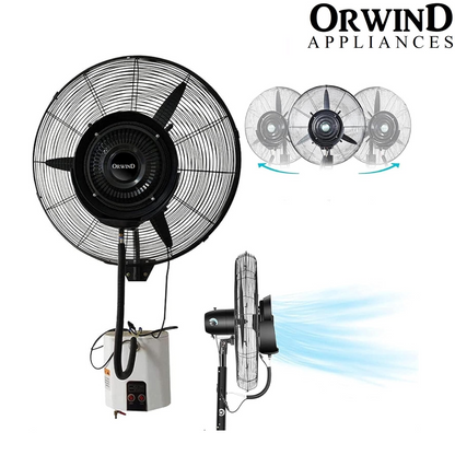 Orwind MS1003 Wall Misting Fogger Mist Fan