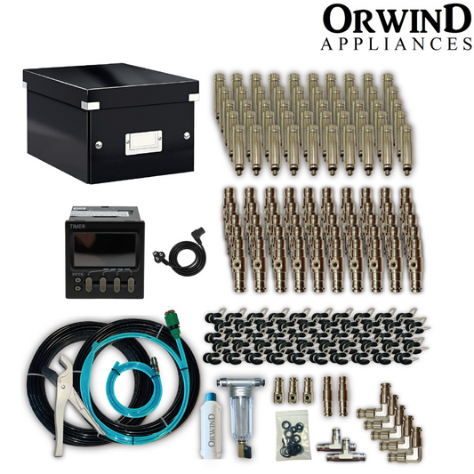 Orwind MS1400 High Pressure 34 Nozzles Mist Line System