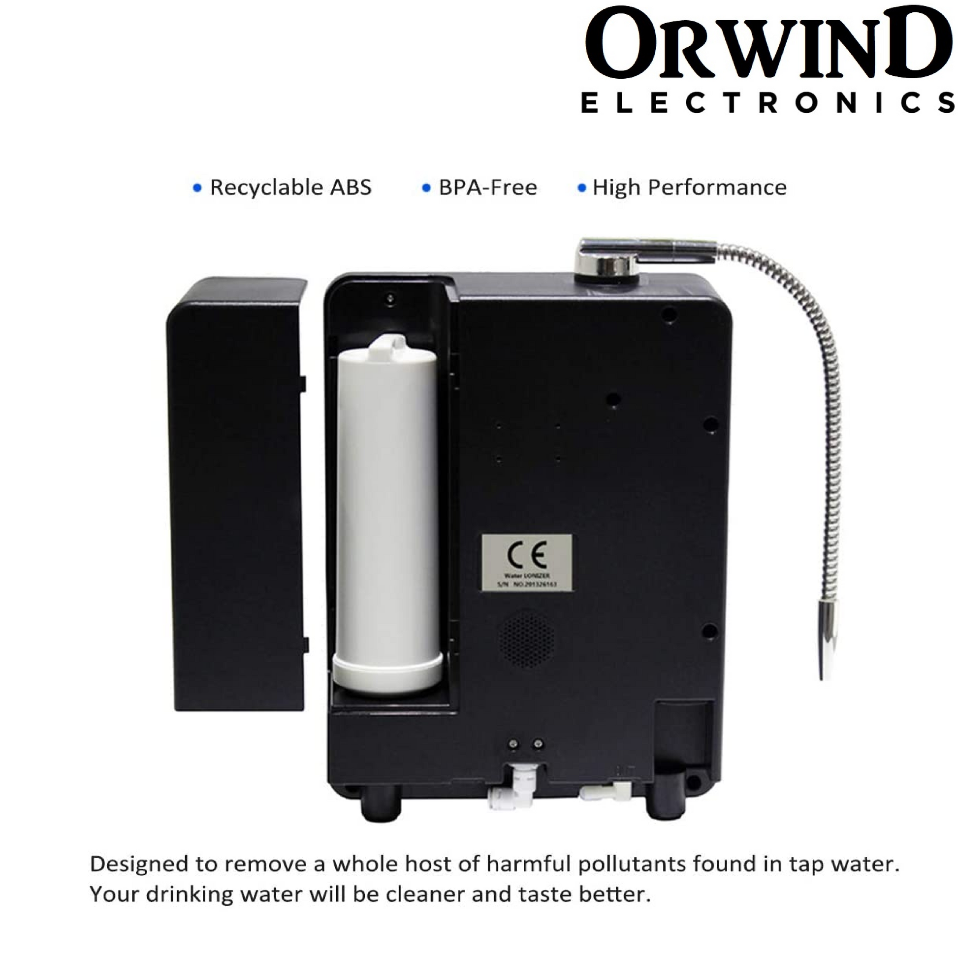 Orwind O7204 Alkaline Water Ionizer Machine