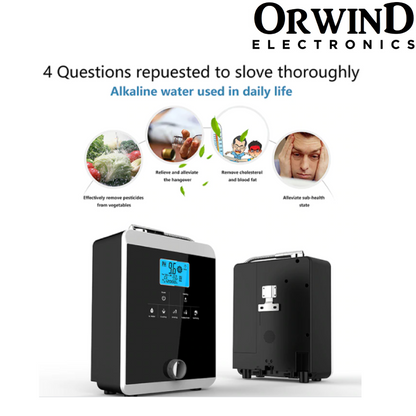 Orwind O7204 Alkaline Water Ionizer Machine