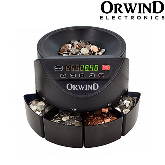 Coin Counting Machine | Orwind O8107 Coin Currency Counting Sorting Machine