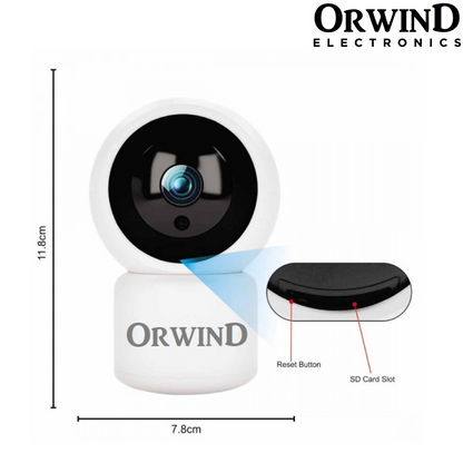 Orwind O4609 Wi-Fi Wireless Home Security CCTV Camera