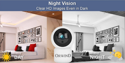 Orwind O4609 Wi-Fi Wireless Home Security CCTV Camera