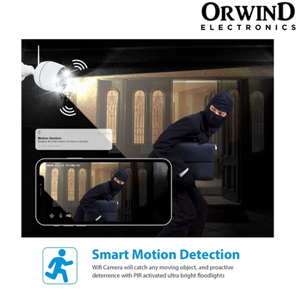 Orwind O4701 Wi-Fi NVR Wireless CCTV Camera Kit