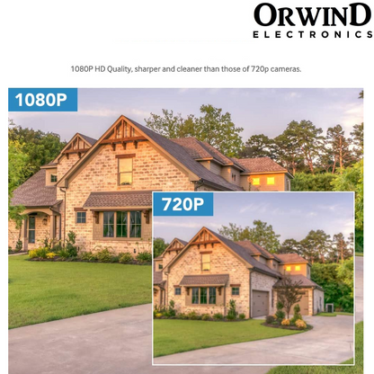 Orwind O4701 Wi-Fi NVR Wireless CCTV Camera Kit