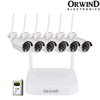 Orwind O4701 Wi-Fi NVR Wireless CCTV Camera Kit