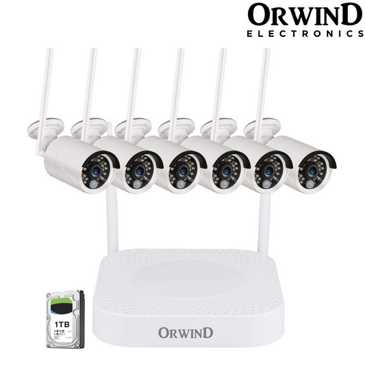 Orwind O4701 Wi-Fi NVR Wireless CCTV Camera Kit