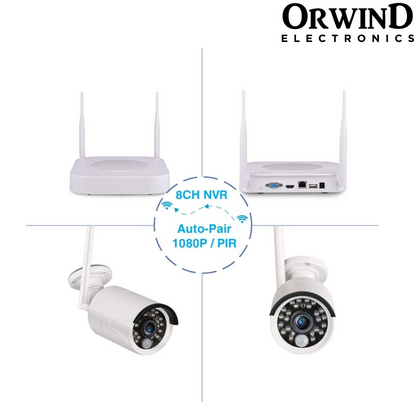 Orwind O4701 Wi-Fi NVR Wireless CCTV Camera Kit