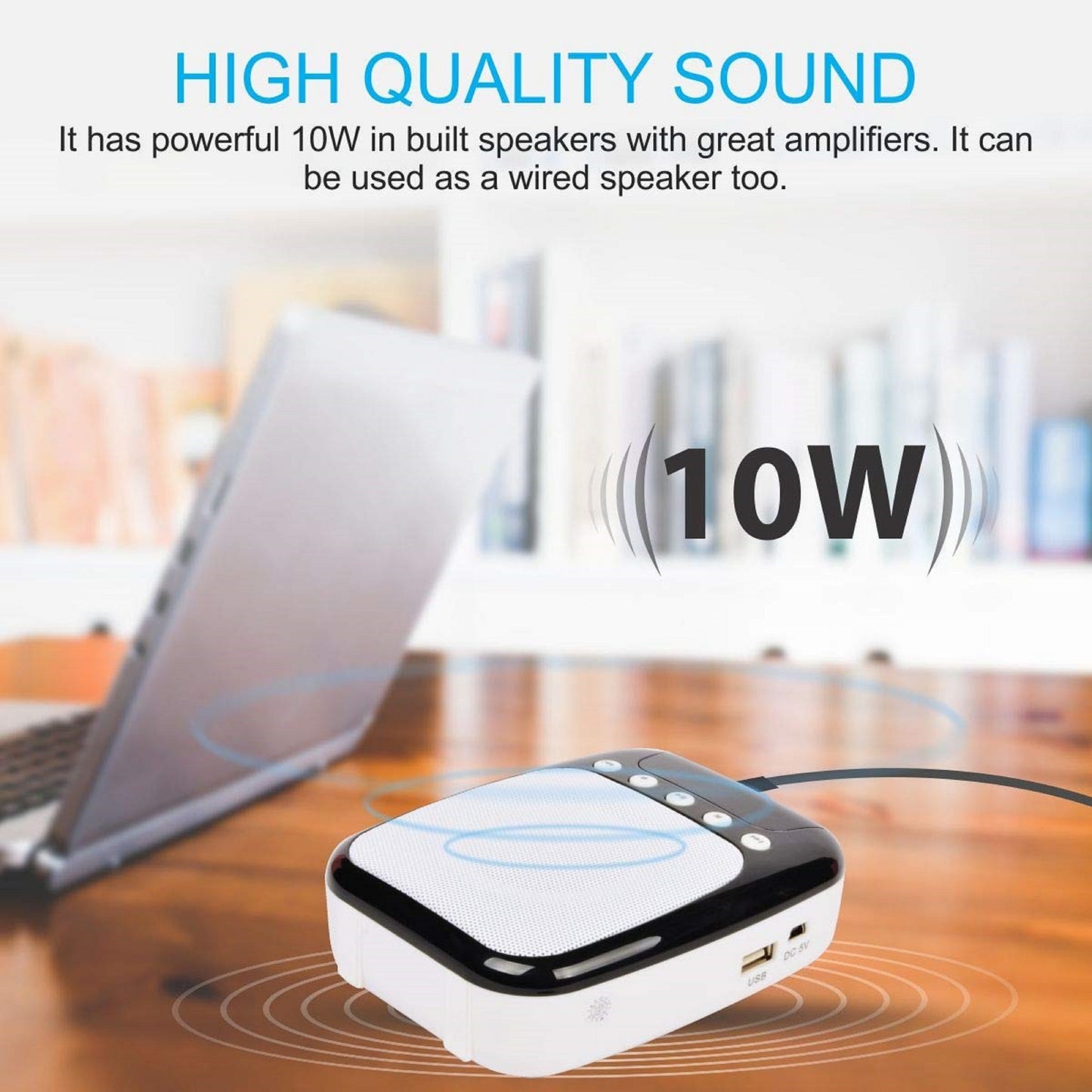 Orwind O7901 Portable Amplifier with Wired Microphone Headset