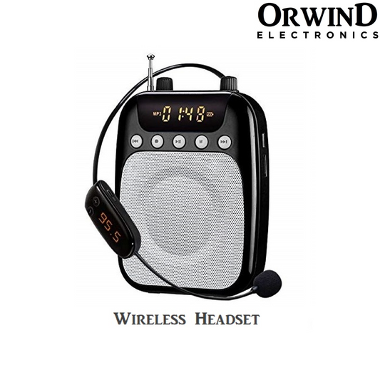 Orwind O7901 Portable Amplifier with Wireless Microphone Headset