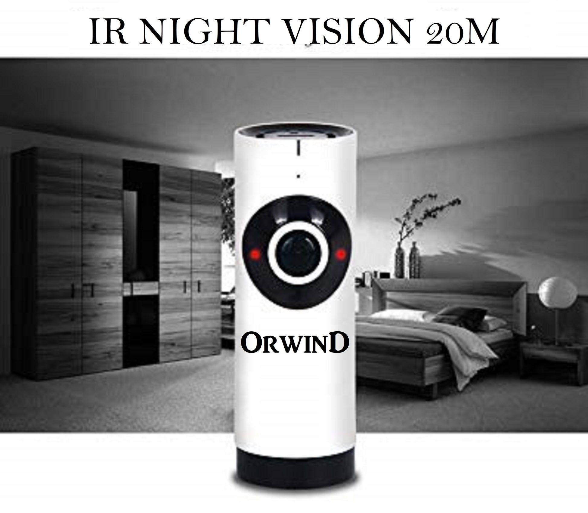 Orwind O4607 Wi-Fi Wireless Home Security CCTV Camera