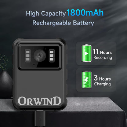 Orwind O1007 Body Worn Camera