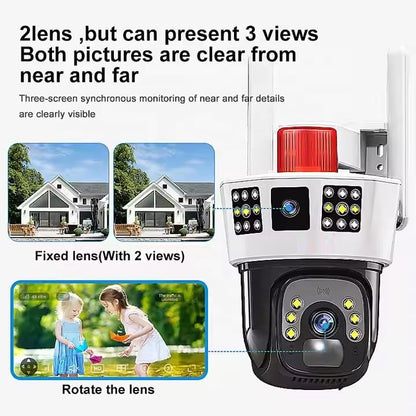 Orwind O1205 4G GSM + Wi-FI Supported Agriculture Farm Solar CCTV Camera
