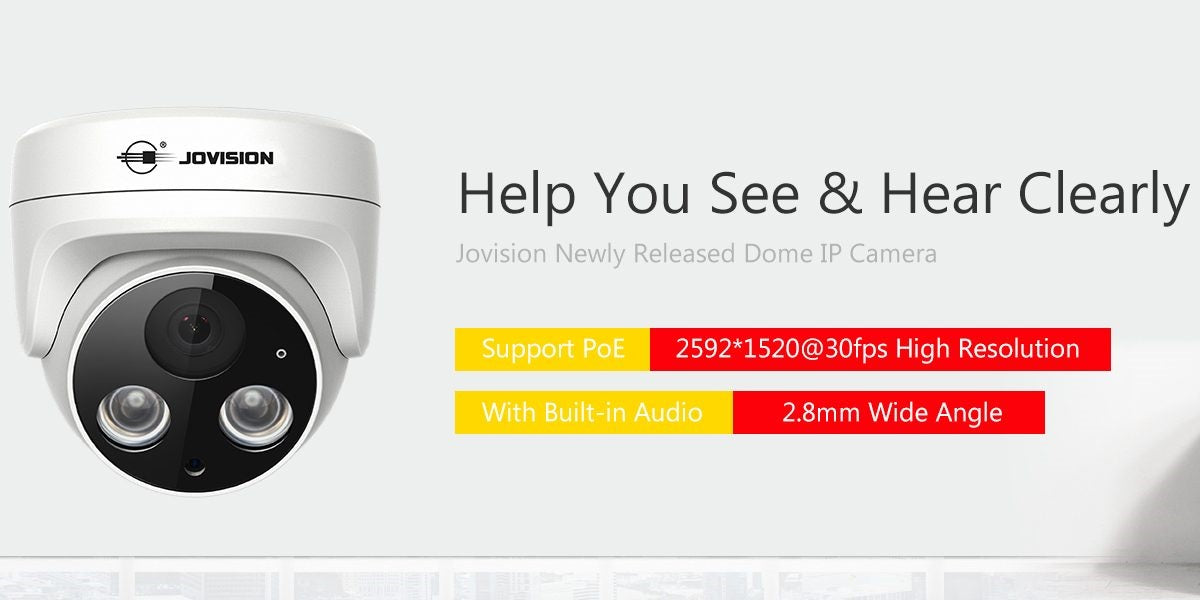 Jovision JVS002 IP Bullet Camera 960 - 1.3 MP